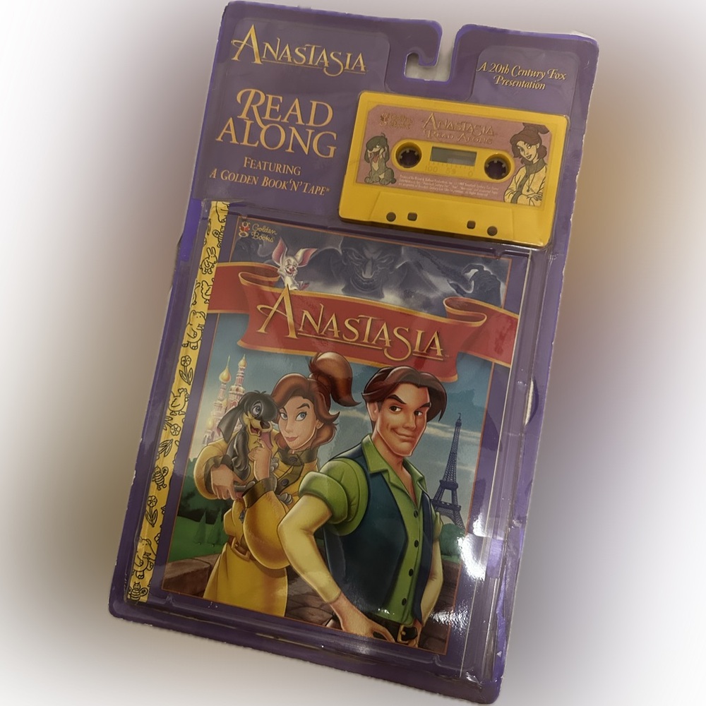Vintage Deadstock - Anastasia Golden Book & Read Along Tape